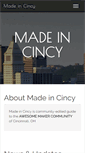 Mobile Screenshot of madeincincy.com
